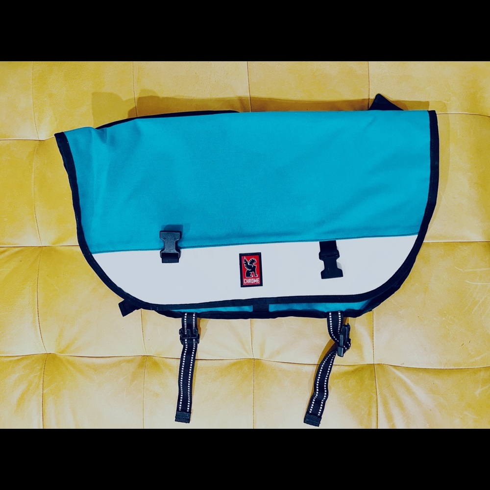 Teal Chrome Industries Citizen Messenger Bike Bag